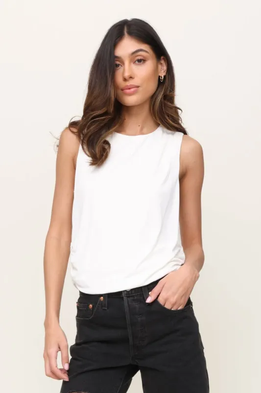 Ruched Jersey Top sold by Mixology