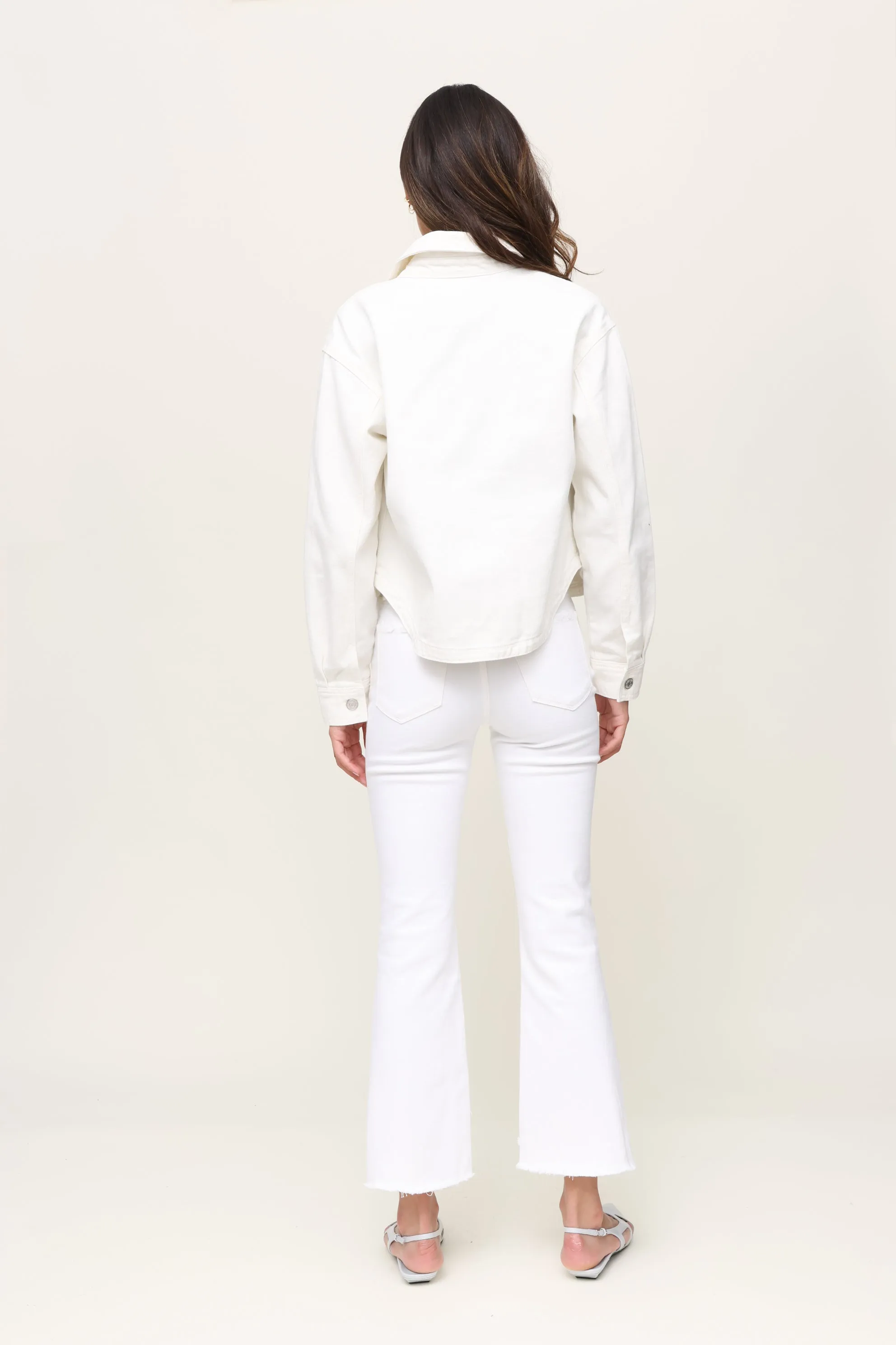 All Day White Denim Jacket sold by Mixology product image thumbnail 4