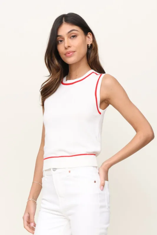 Dubin Sweater Tank sold by Mixology