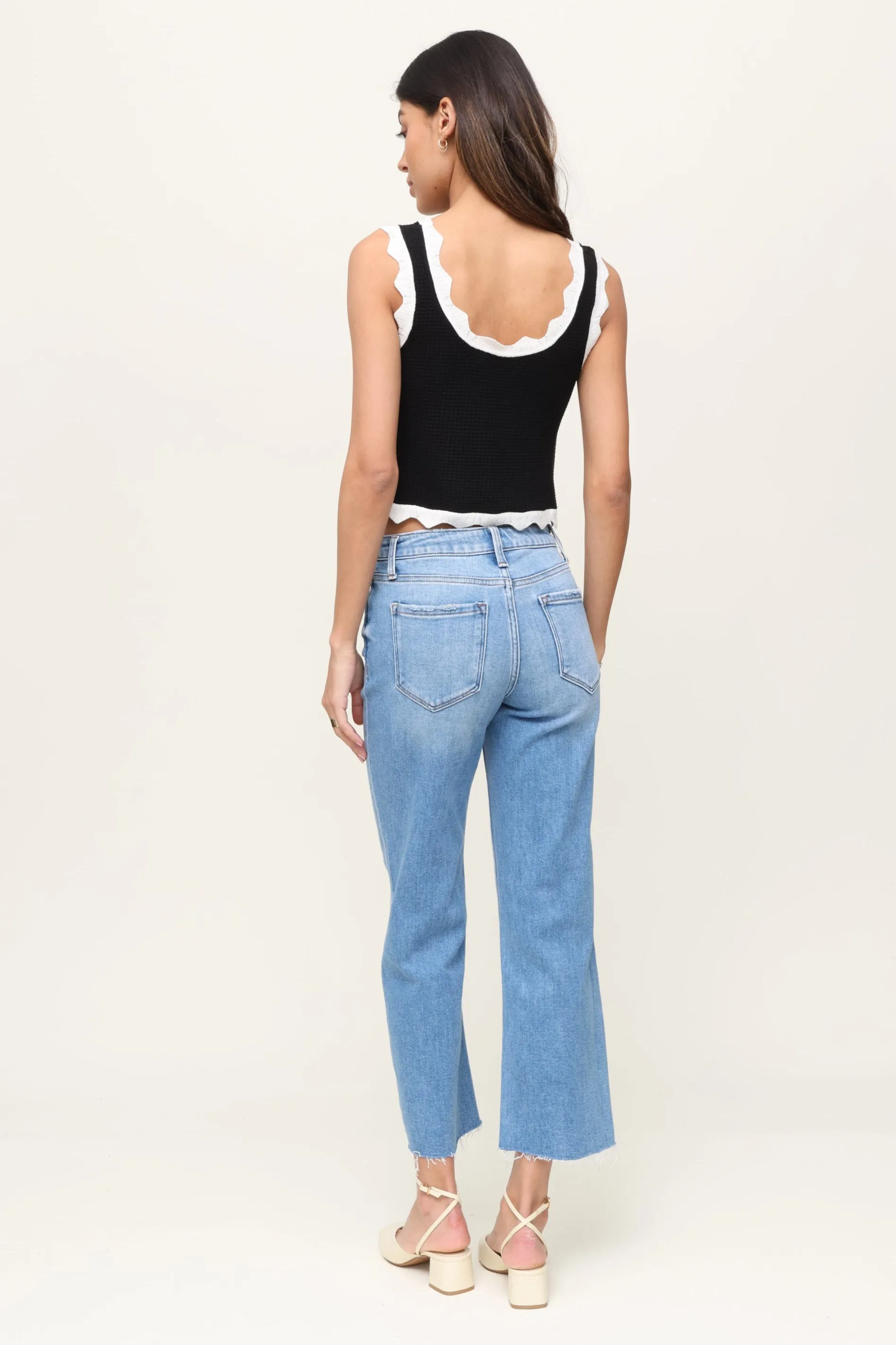 Yin Yang Knit Tank sold by Mixology product image thumbnail 4