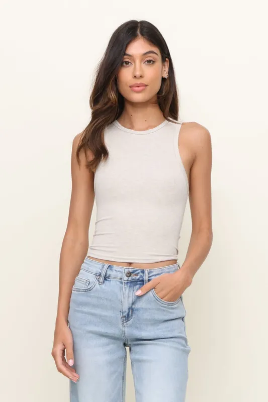 Gigi Rib Tank sold by Mixology