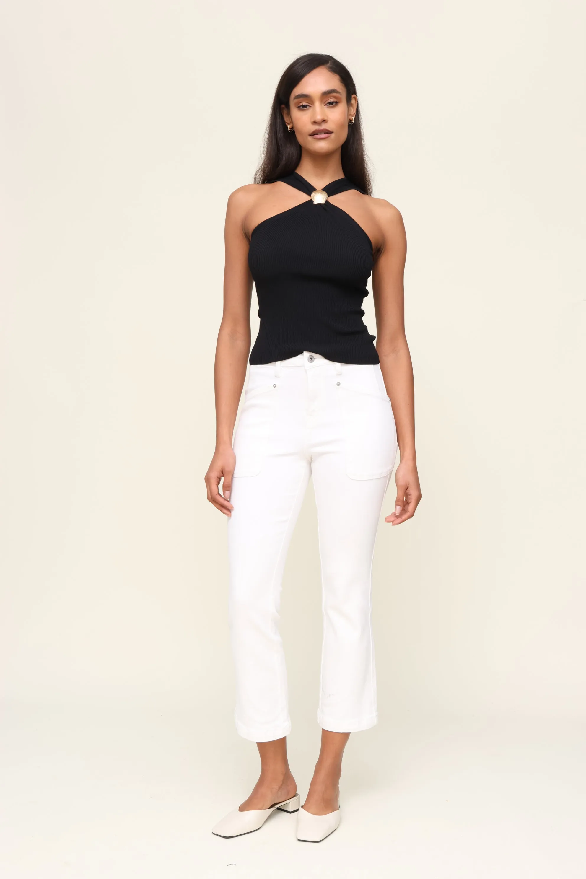 High Rise Patch Pocket Bootcut sold by Mixology product image thumbnail 2