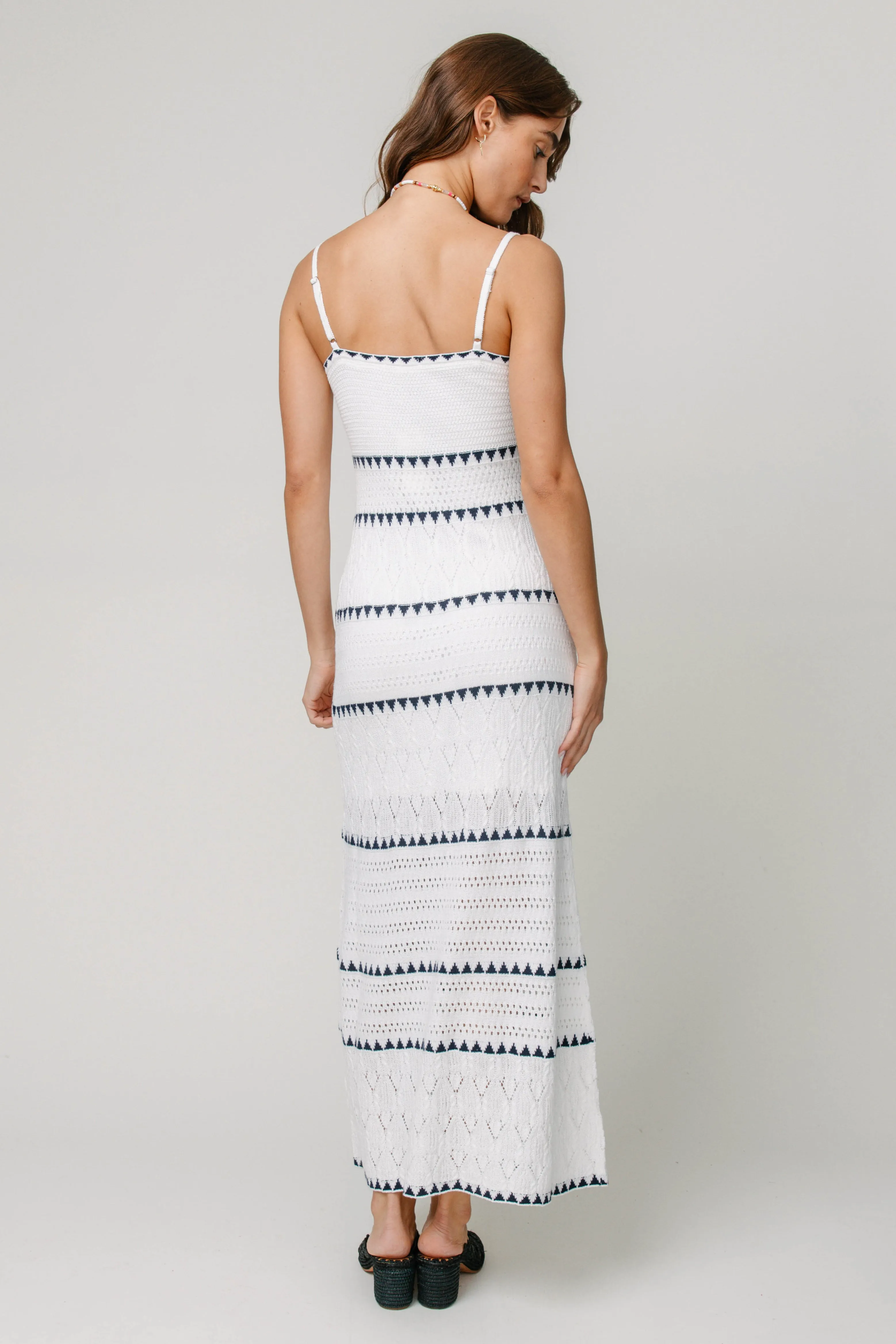 Catamaran Striped Maxi Dress sold by Mixology product image thumbnail 4