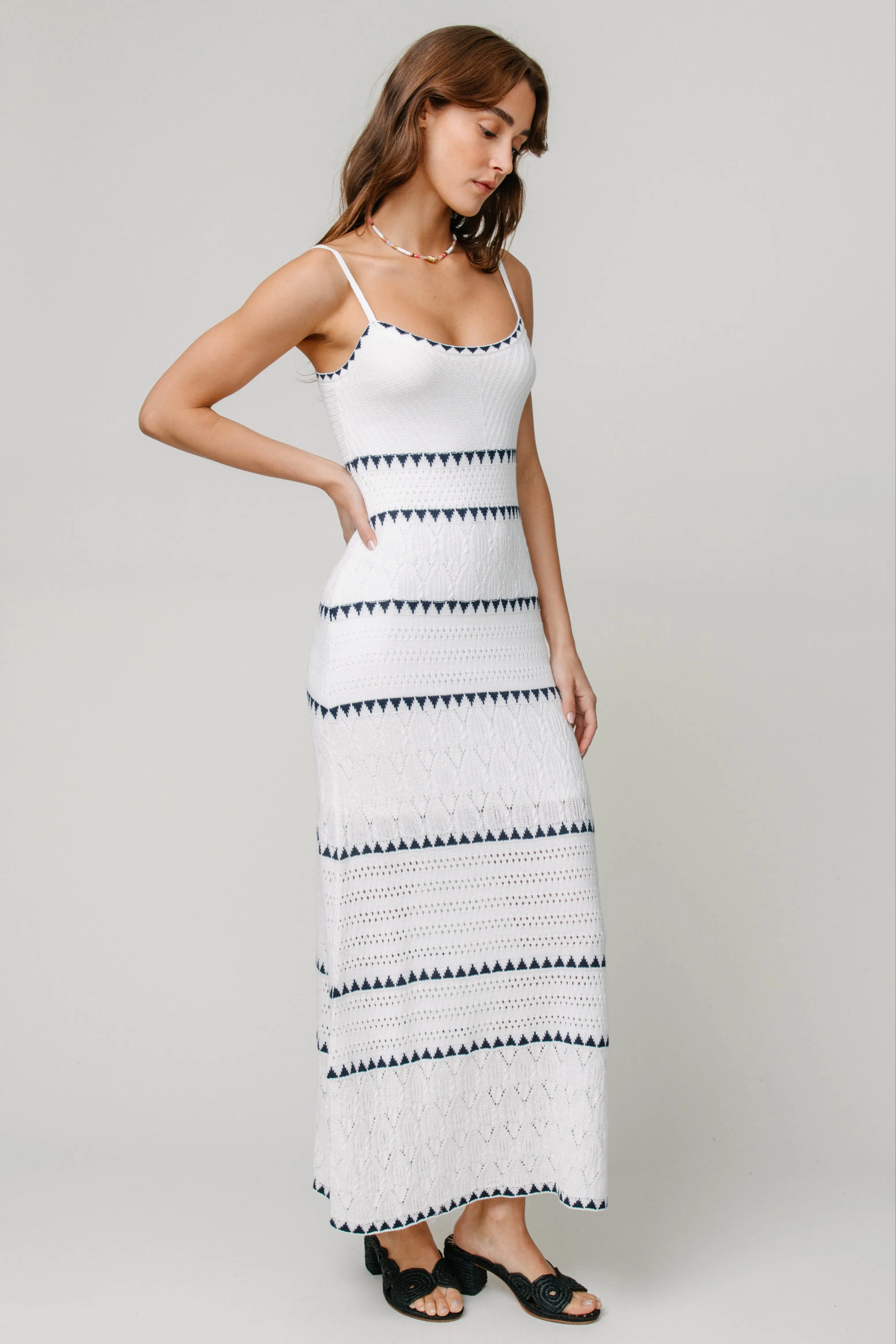 Catamaran Striped Maxi Dress sold by Mixology product image thumbnail 3