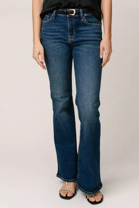 Happi Dark Wash Flare sold by Mixology