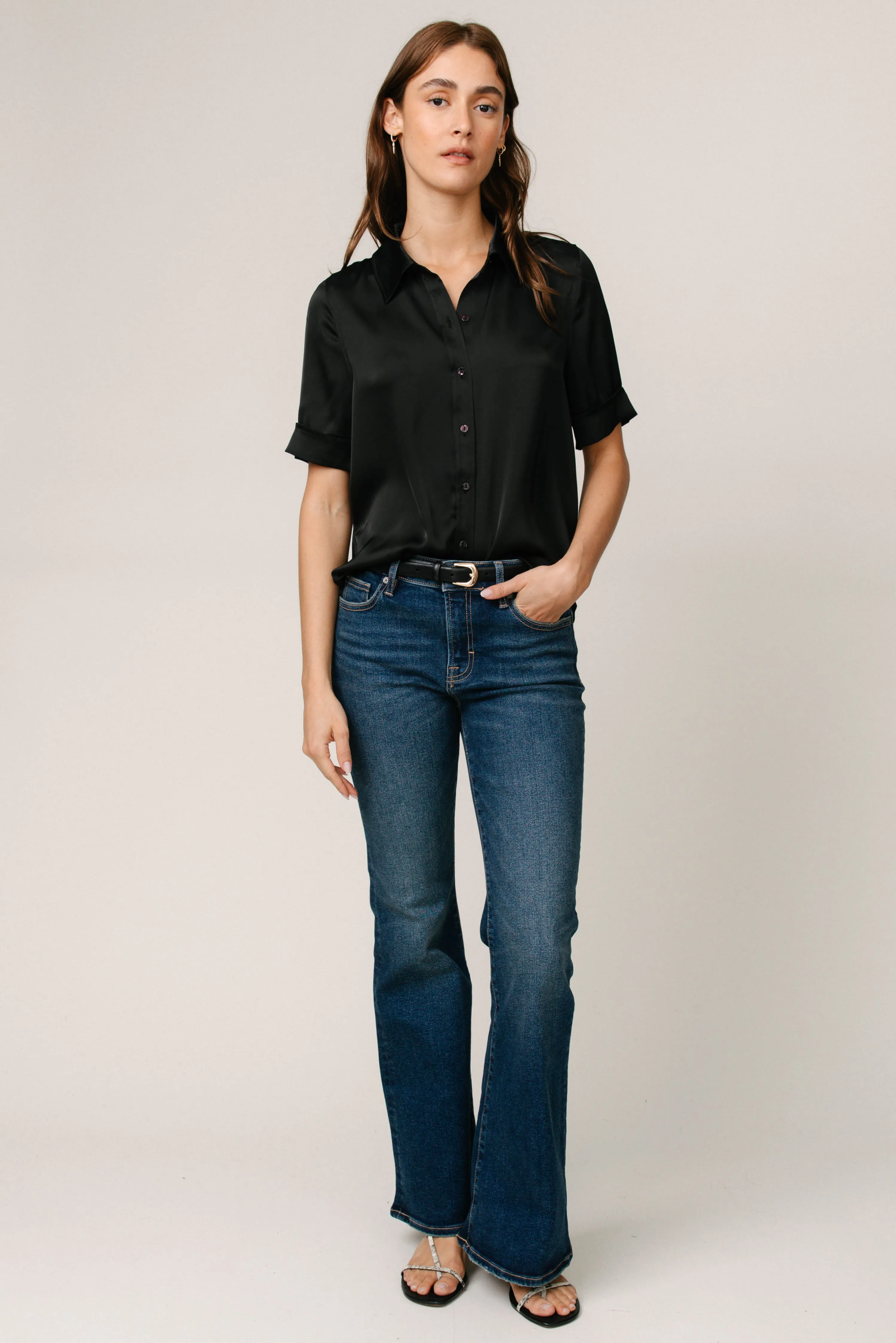 Happi Dark Wash Flare sold by Mixology product image thumbnail 2