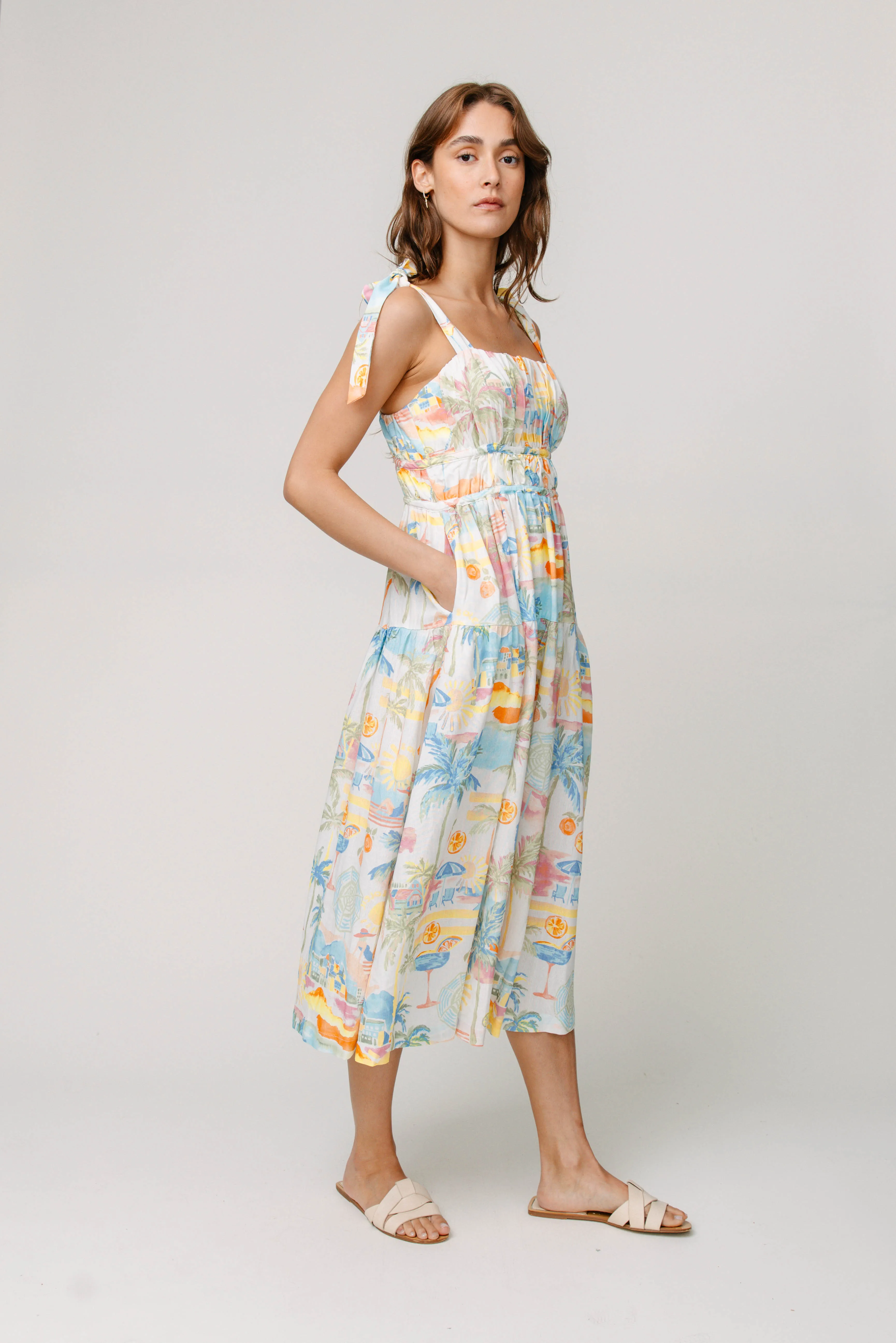 Breezy Bay Maxi Dress sold by Mixology product image thumbnail 4