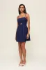 The Abby Linen Mini Dress sold by Mixology