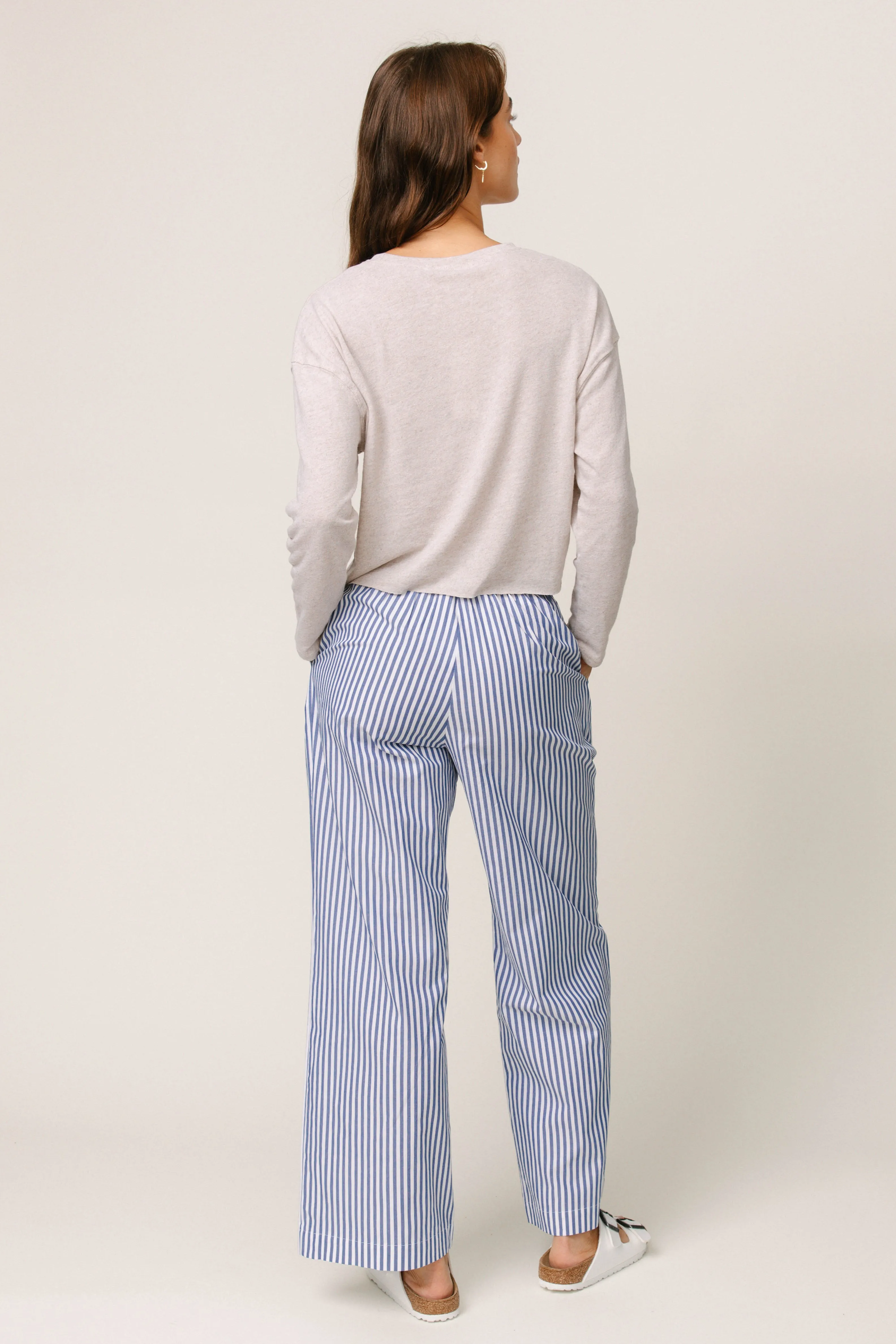Andi Cotton Poplin Stripe Pant sold by Mixology product image thumbnail 4