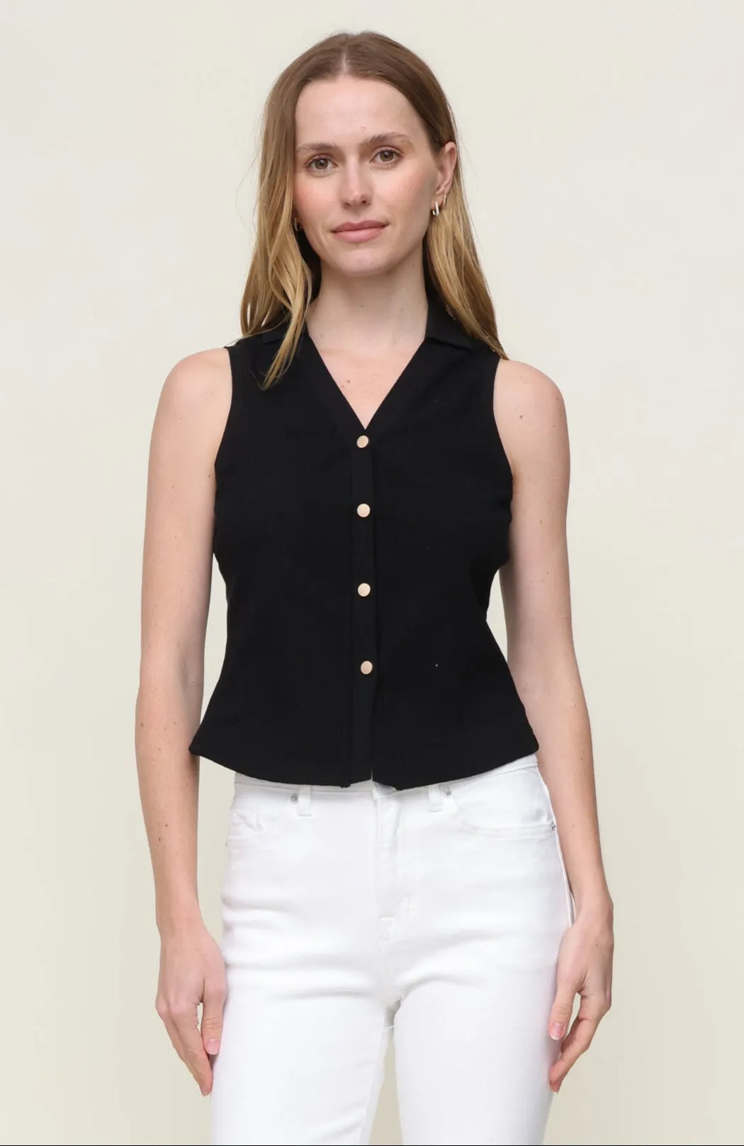 Collared Vest sold by Mixology