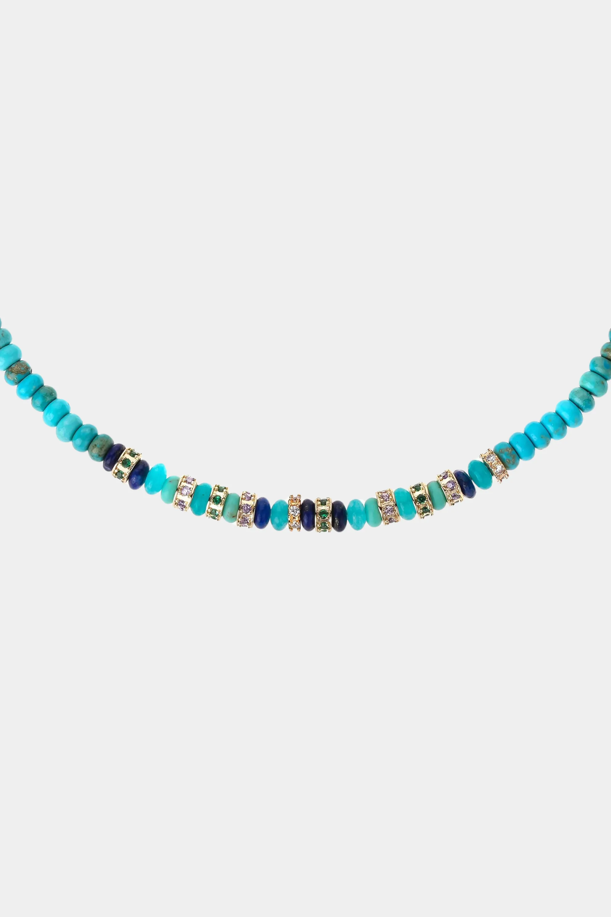 Semi Precious Bead Necklace sold by Mixology product image thumbnail 3