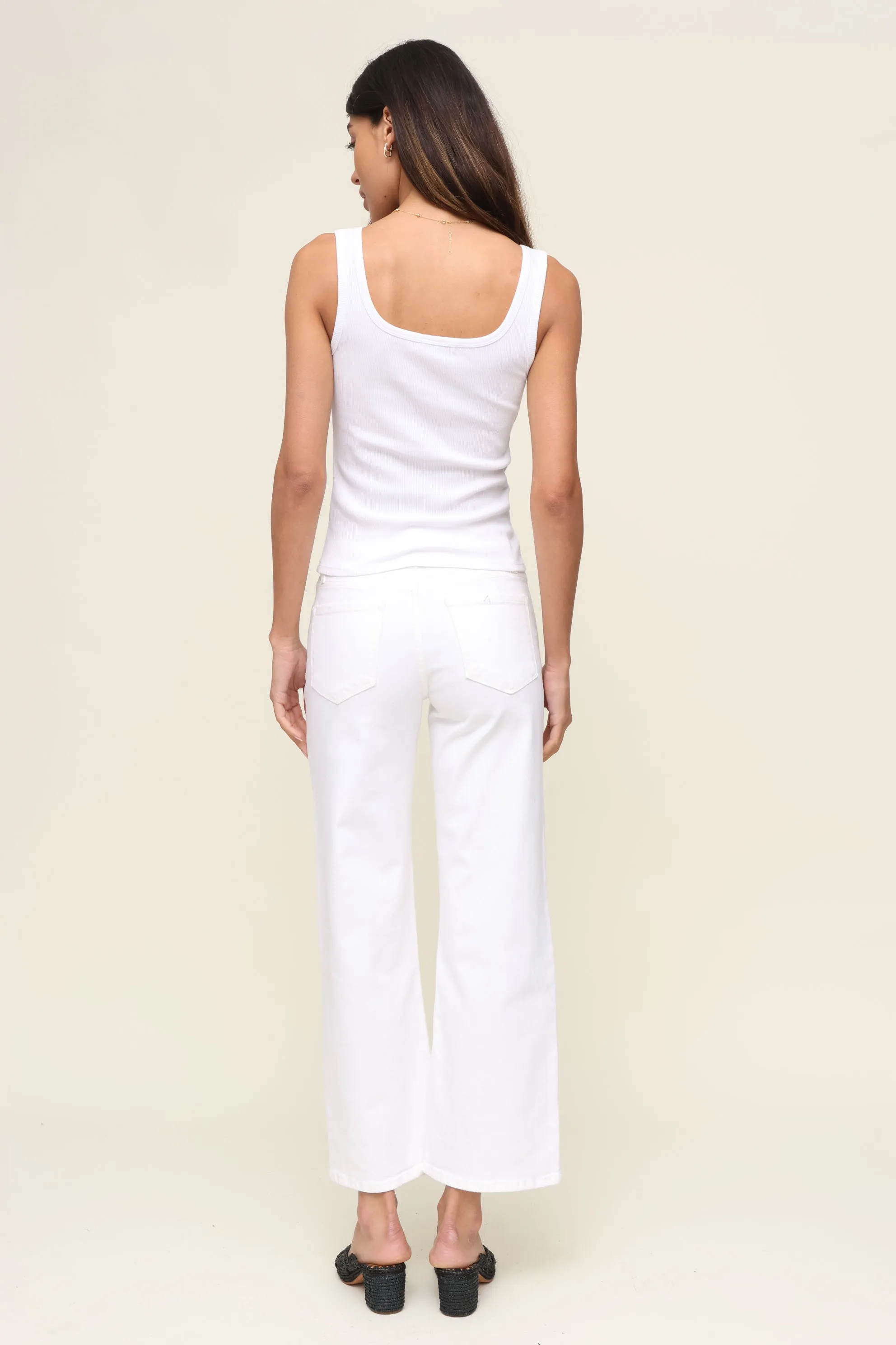 Mid Rise Wide Leg White sold by Mixology product image thumbnail 3