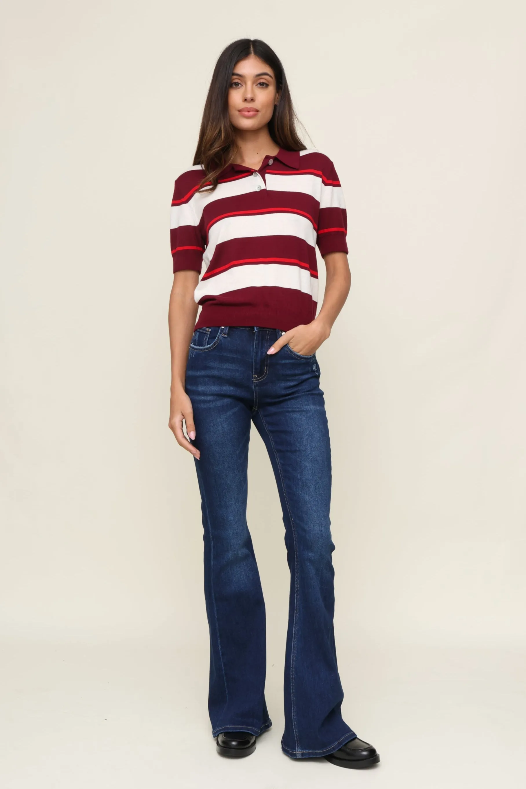 Super High Rise Flare Super Soft sold by Mixology product image thumbnail 2