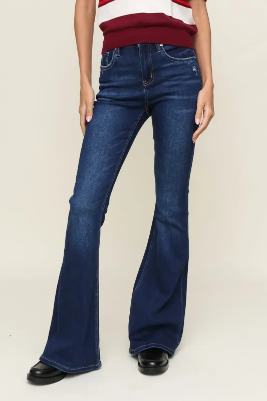 Super High Rise Flare Super Soft made by Mica Denim