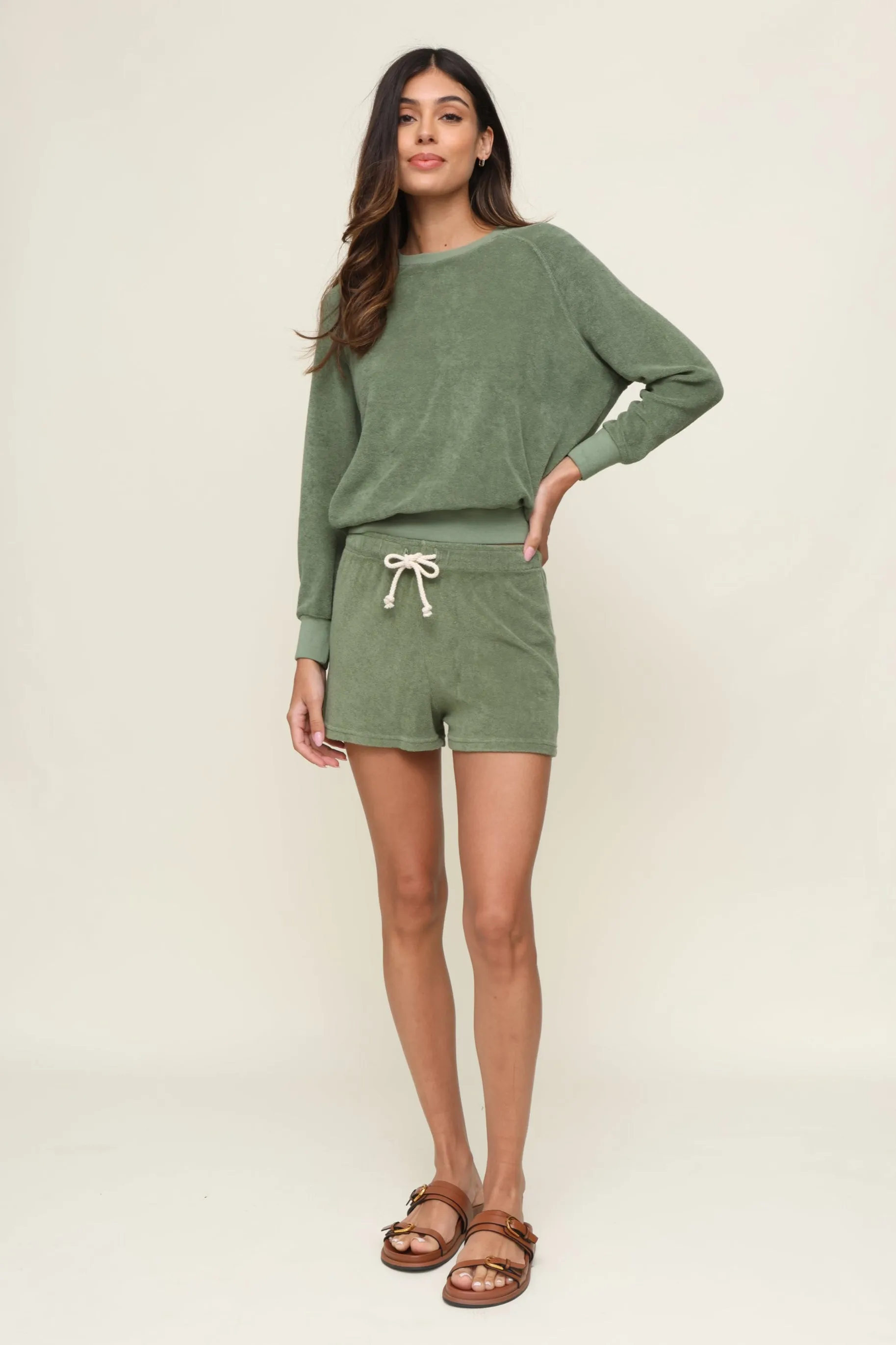 Summer Loop Terry Sweatshorts sold by Mixology product image thumbnail 4