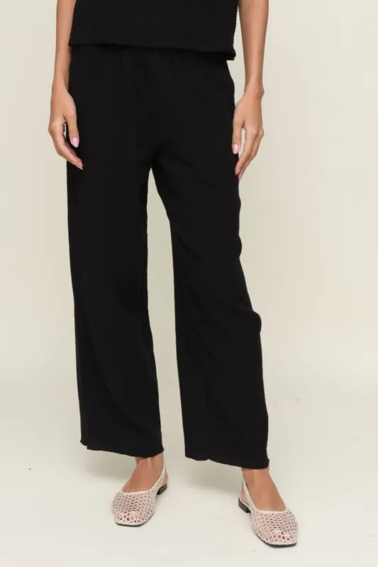 Leon Crop Double Gauze Pant sold by Mixology