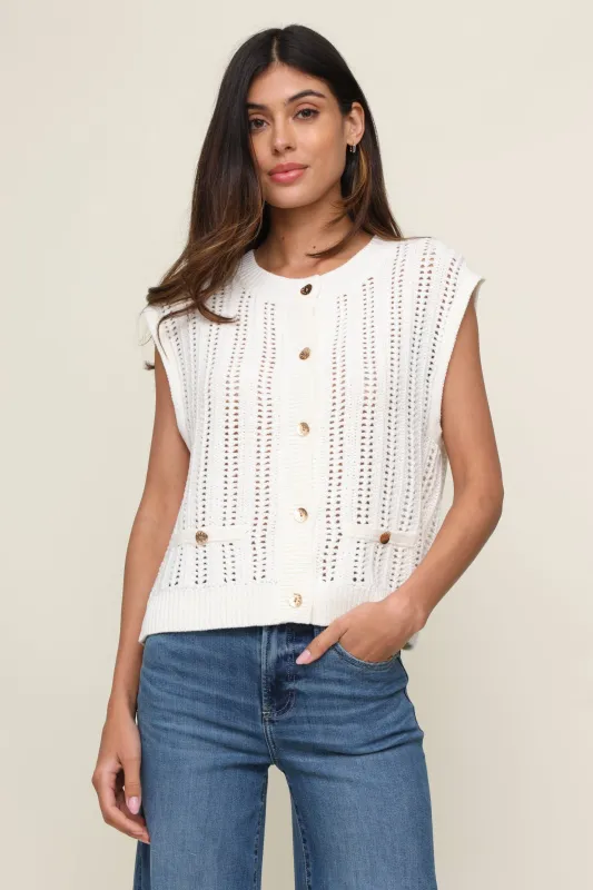 Luna Sweater Vest sold by Mixology