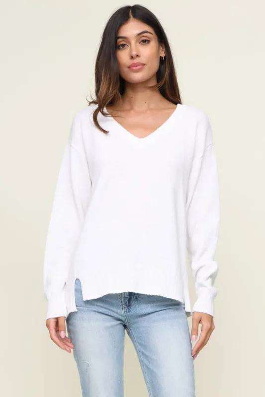 All Around V Neck Sweater sold by Mixology