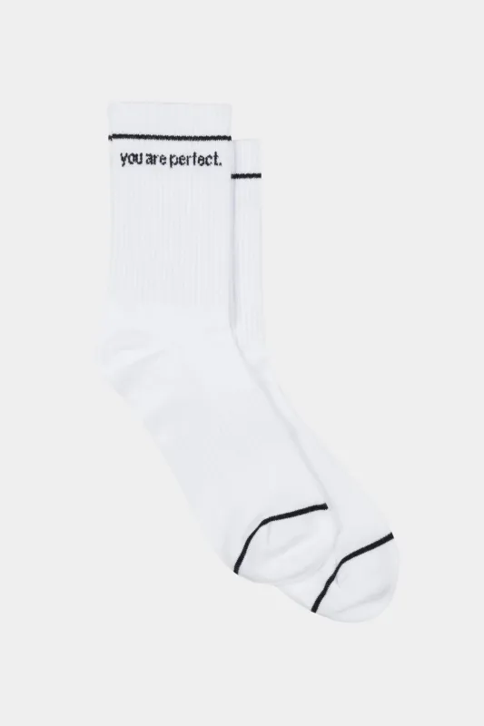 You Are Perfect Sock made by Perfectwhitetee