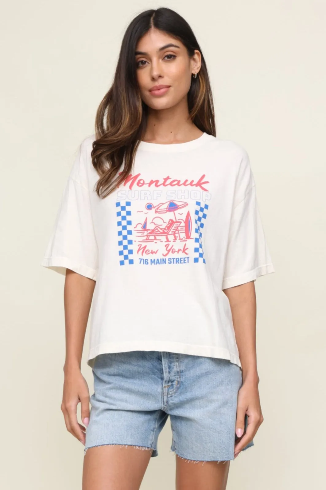 Montauk Surf Shop Tee sold by Mixology product image thumbnail 2