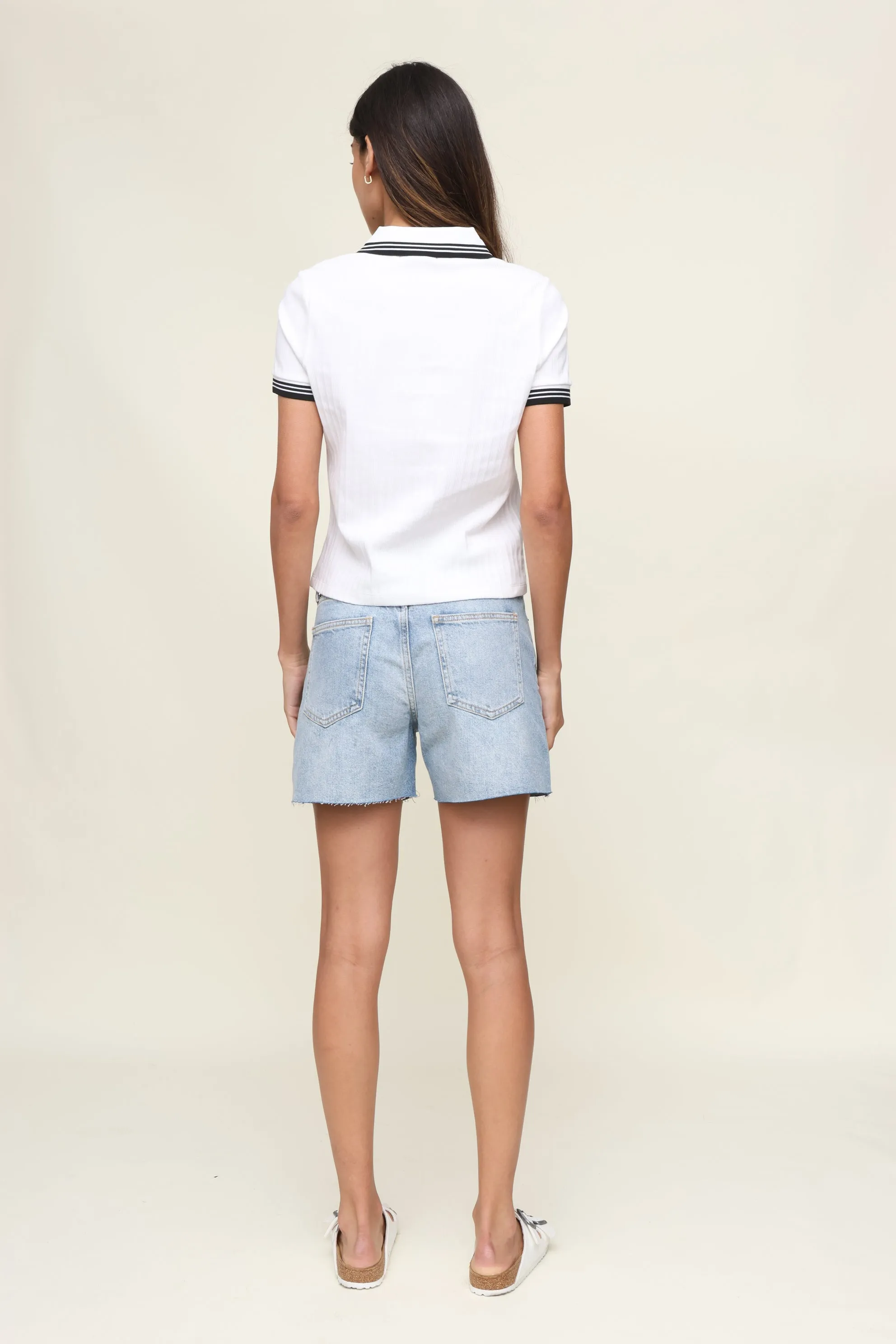 Stripe Tipping Polo sold by Mixology product image thumbnail 5