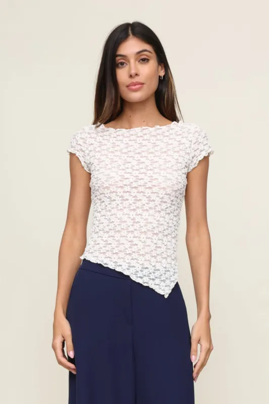 Tate Lace Top sold by Mixology