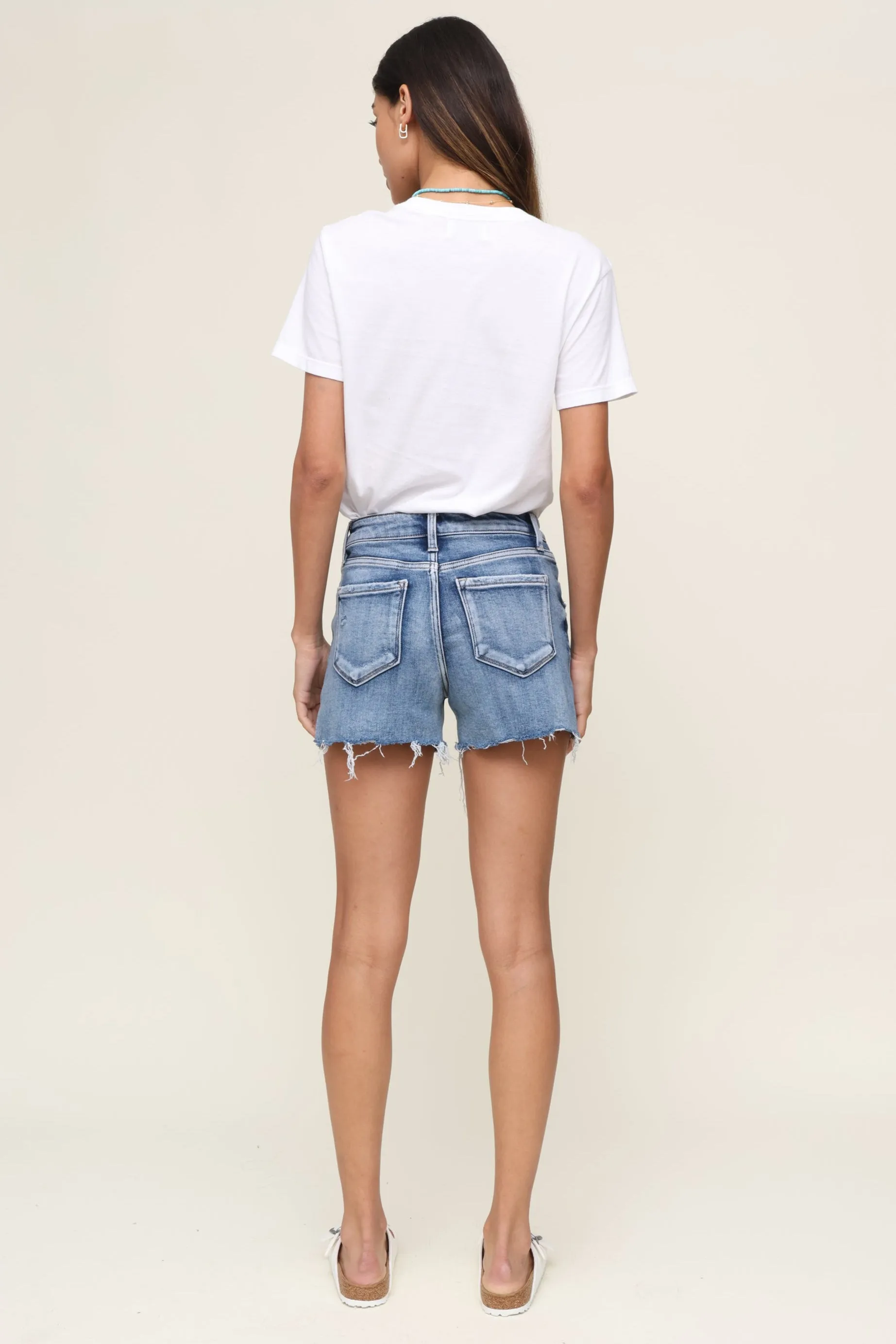 Rebecca High Rise Stretch Short sold by Mixology product image thumbnail 4