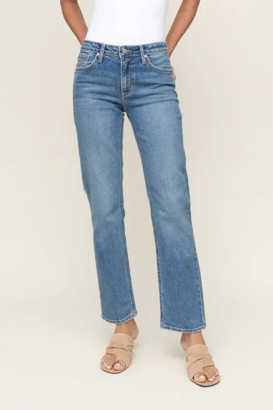 Clean Mid Rise Straight Medium sold by Mixology