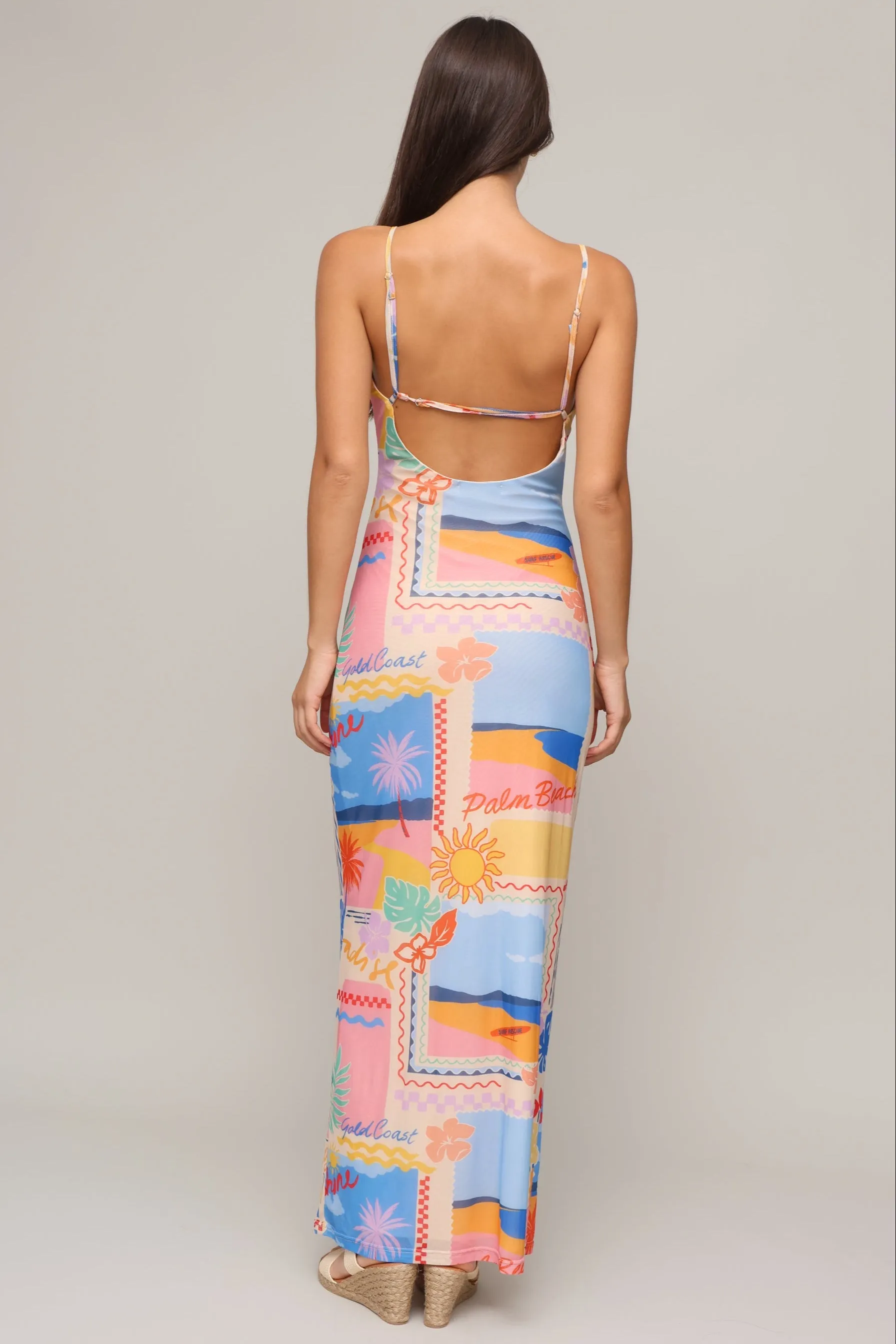 Playa Maxi Dress sold by Mixology product image thumbnail 4