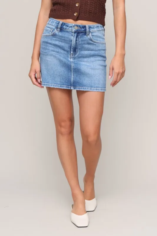 Mid Rise Mini Skirt sold by Mixology