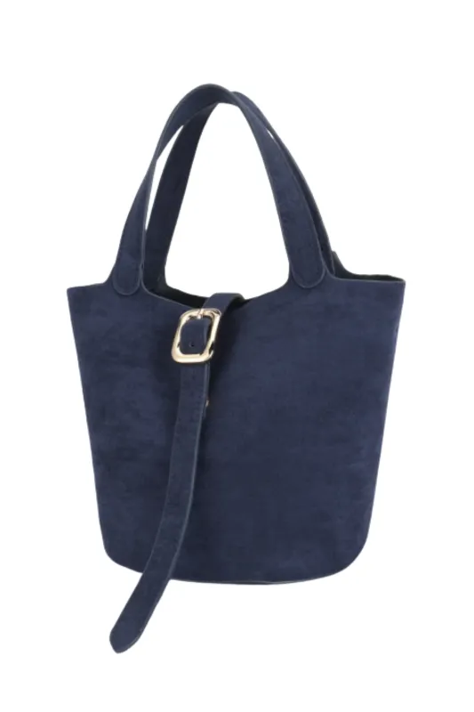 Suede Bucket Bag sold by Mixology