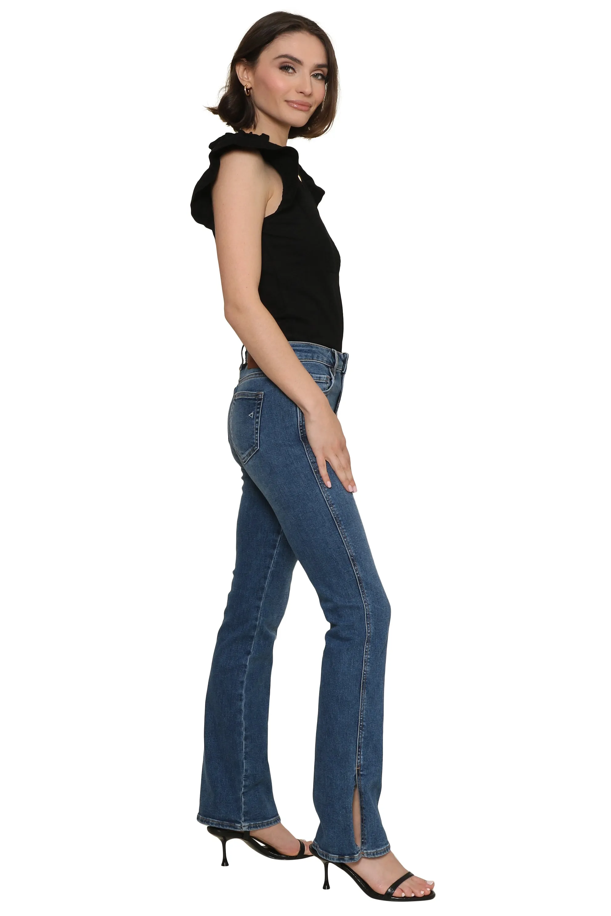 Smocked Flutter Sleeve Top sold by Mixology product image thumbnail 3