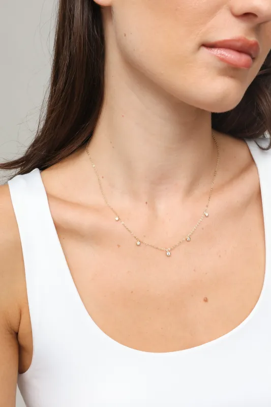 Nola Bezel Lariat sold by Mixology