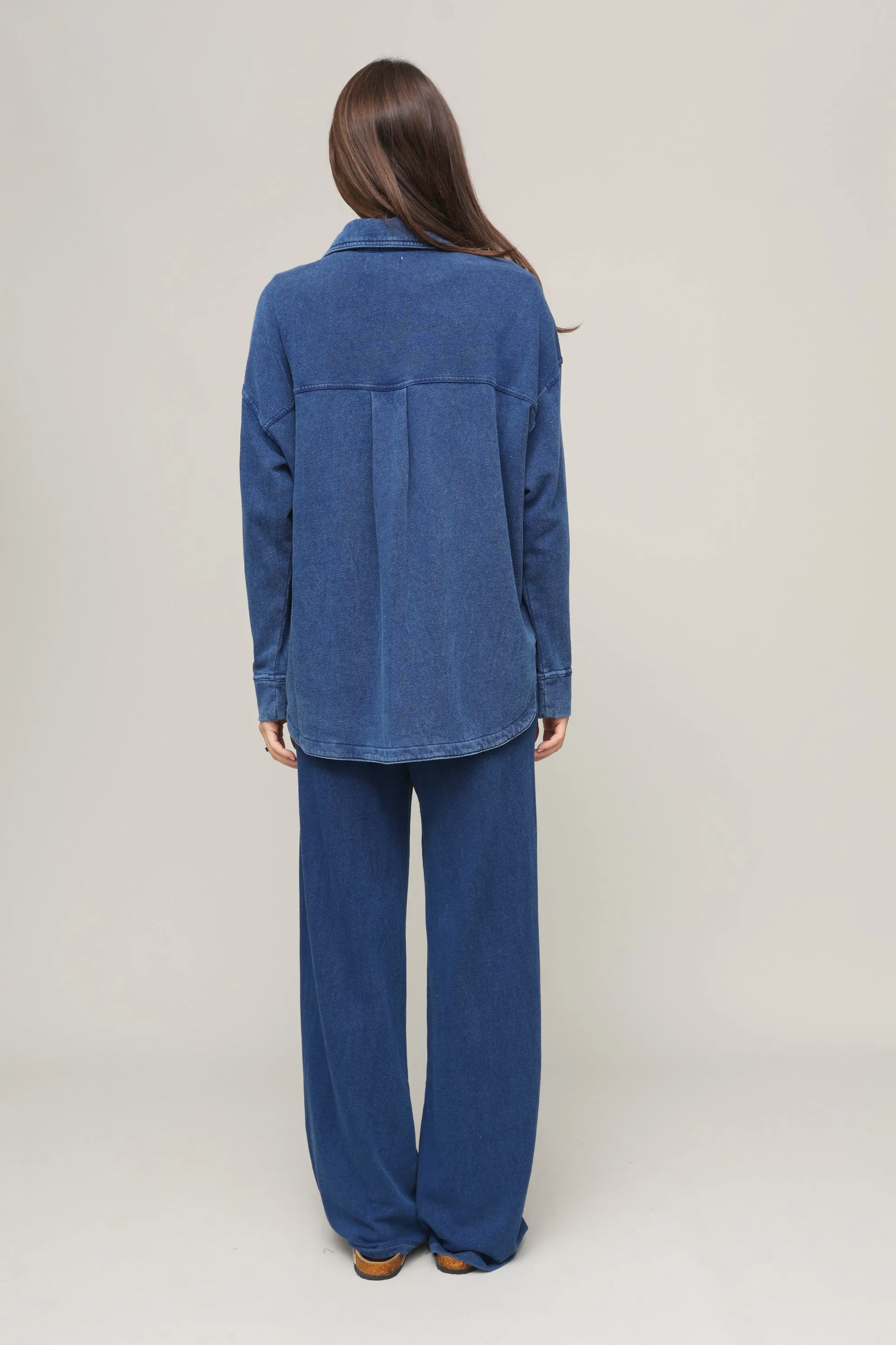 All Day Knit Denim Jacket sold by Mixology product image thumbnail 4