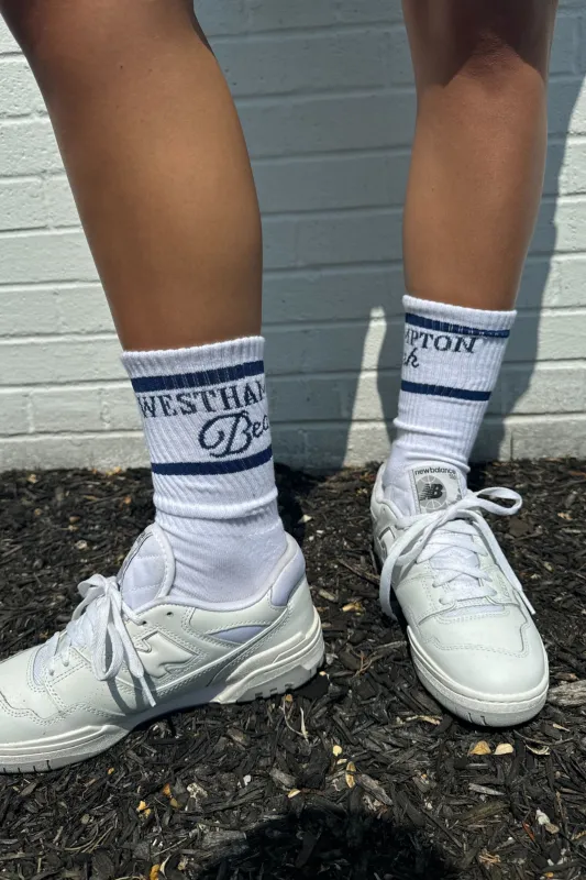 Westhampton Beach Unisex Calf Sock sold by Mixology