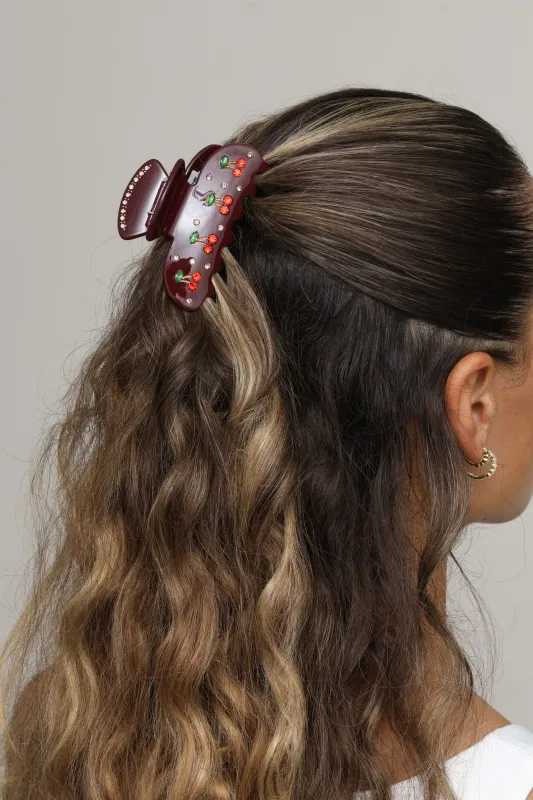 Cherry Hair Clip sold by Mixology