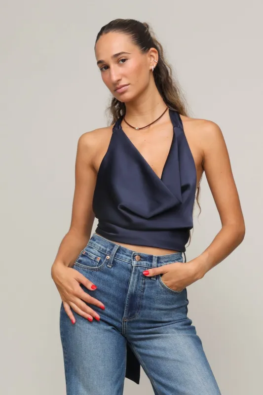 Twilight Silky Halter Top sold by Mixology