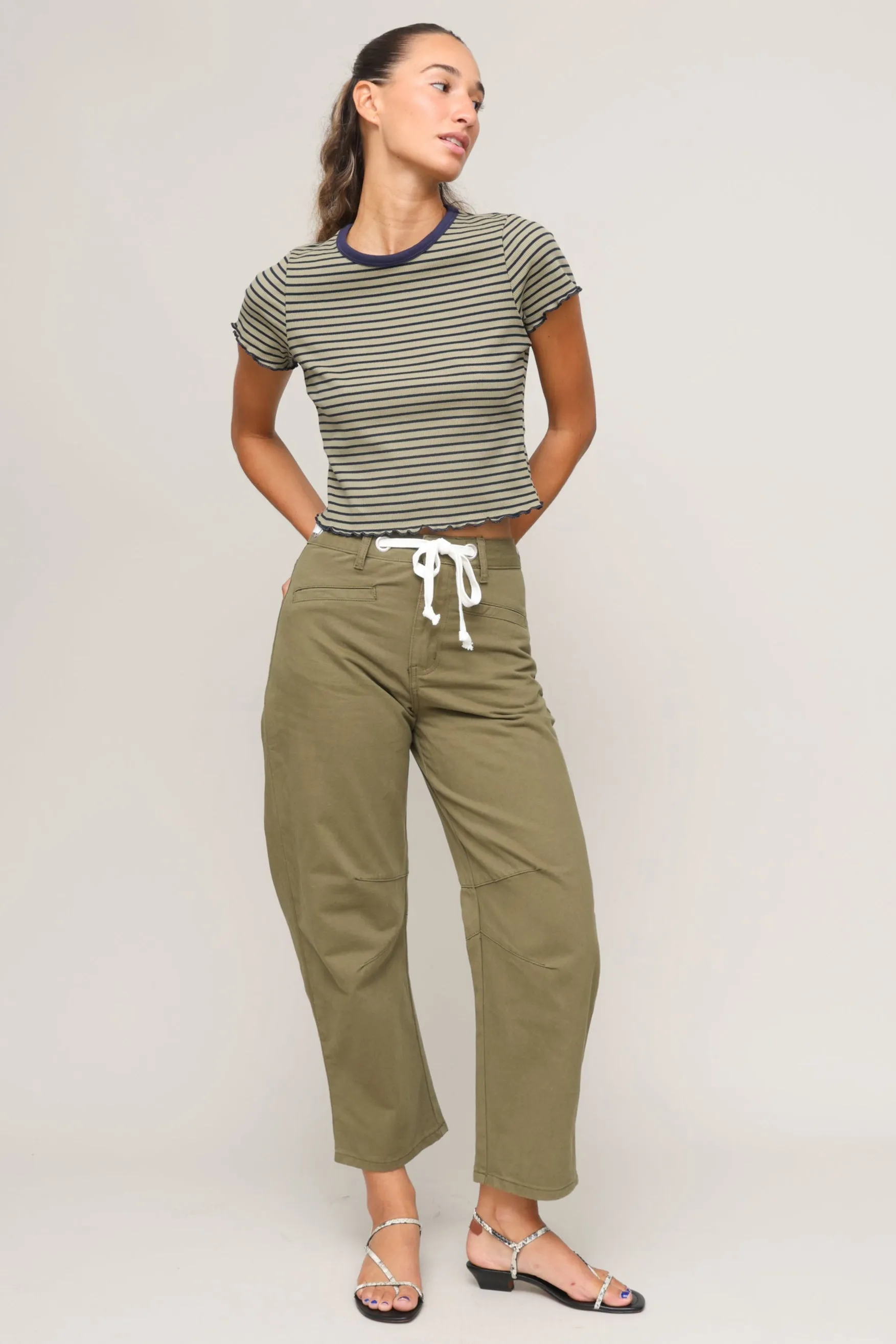 Short Sleeve Striped T Shirt sold by Mixology product image thumbnail 2