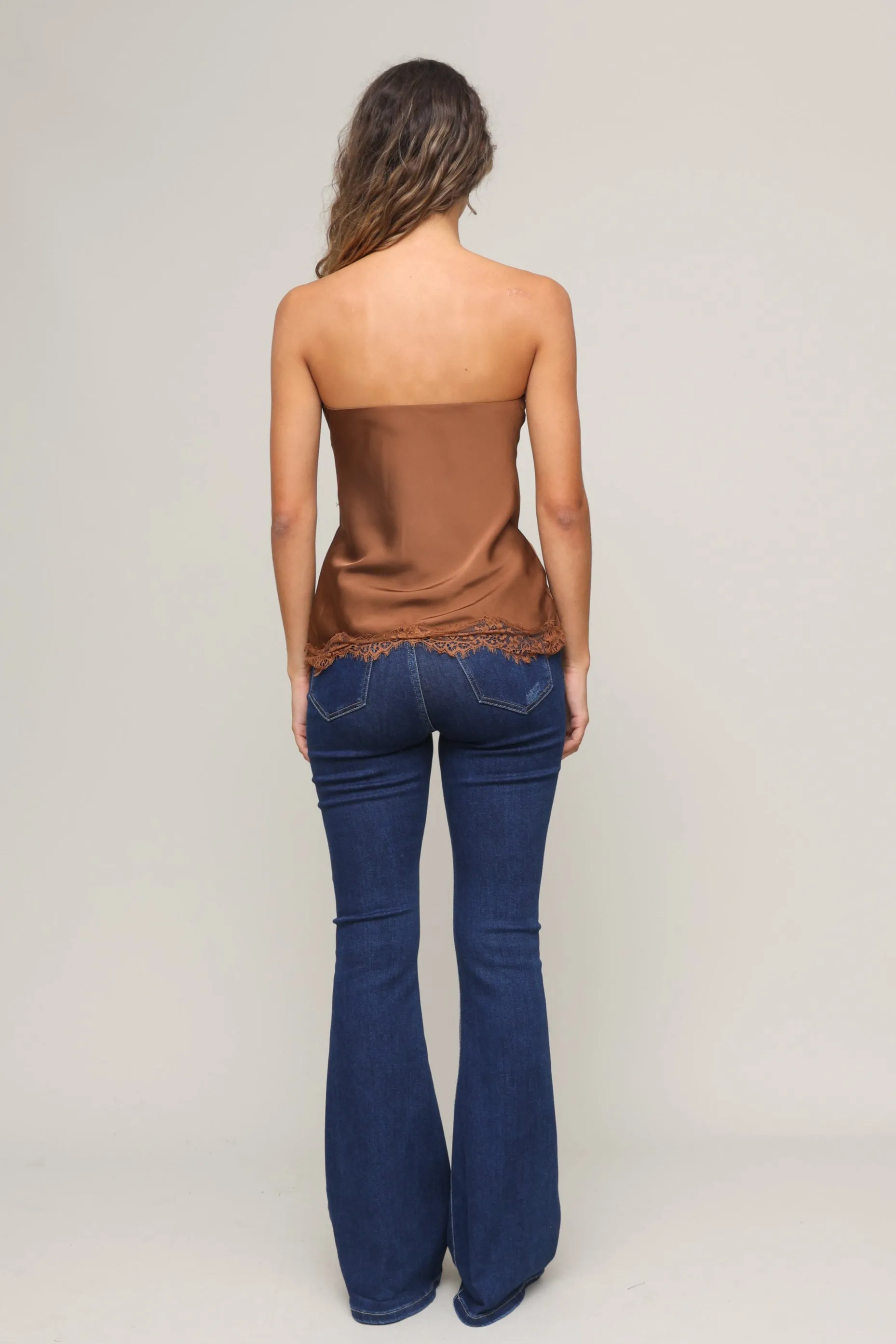 Roxy Strapless Lace Top sold by Mixology product image thumbnail 4