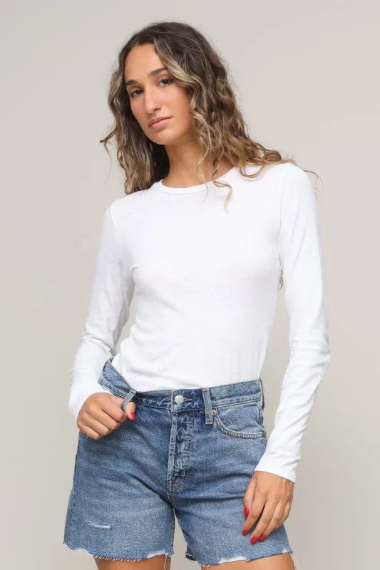 Jamie Recycled Cotton Long Sleeve sold by Mixology