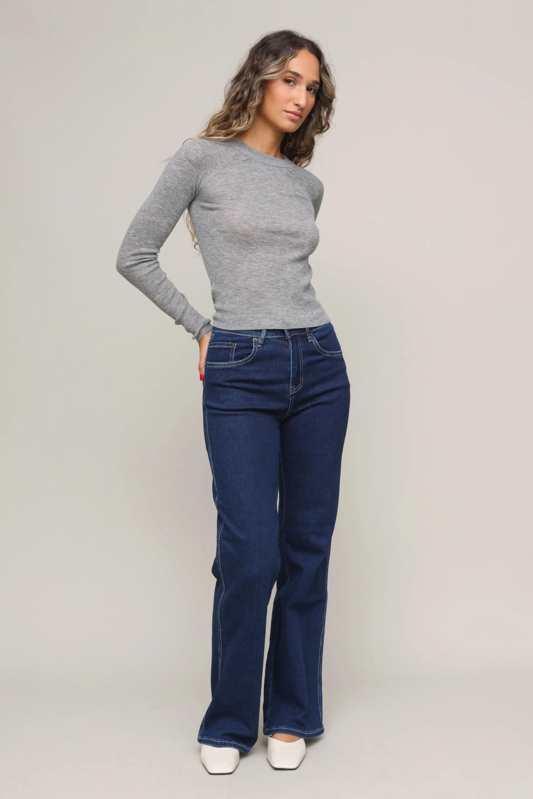 High Rise Wide Leg sold by Mixology product image thumbnail 2