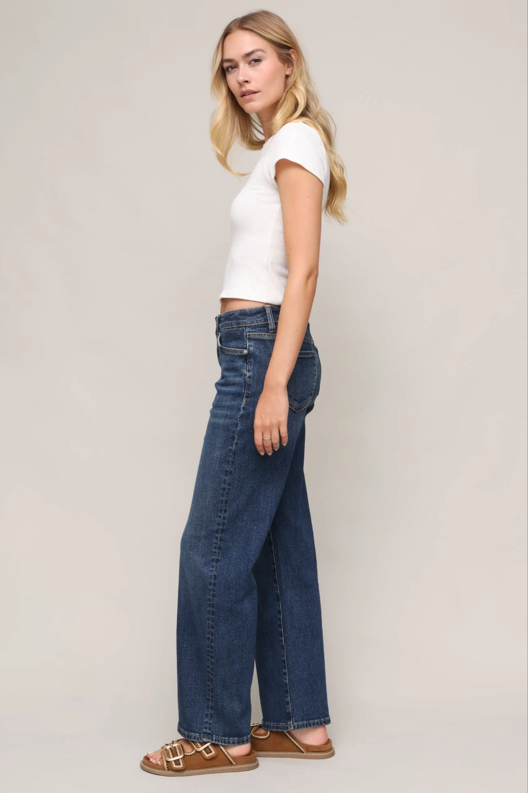 High Rise Loose Fit Straight sold by Mixology product image thumbnail 3