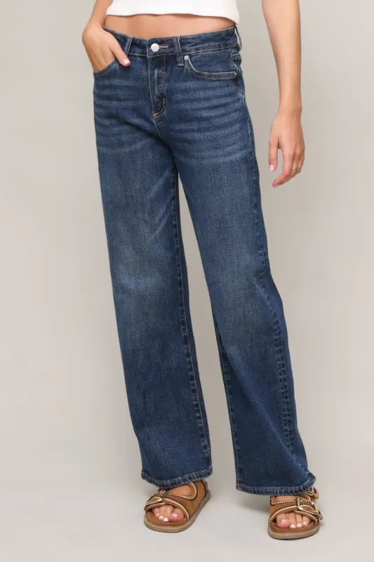 High Rise Loose Fit Straight sold by Mixology