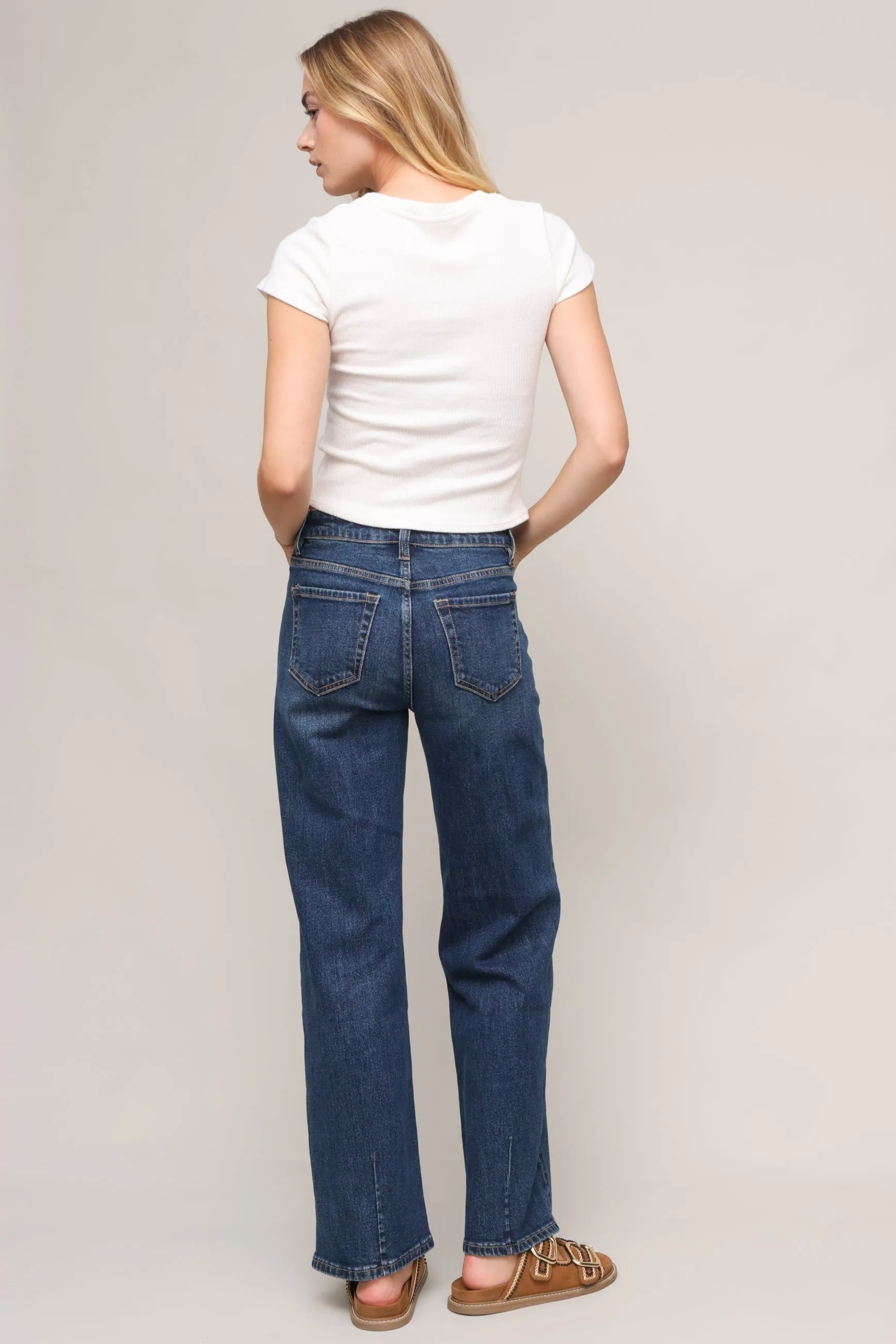 High Rise Loose Fit Straight sold by Mixology product image thumbnail 4