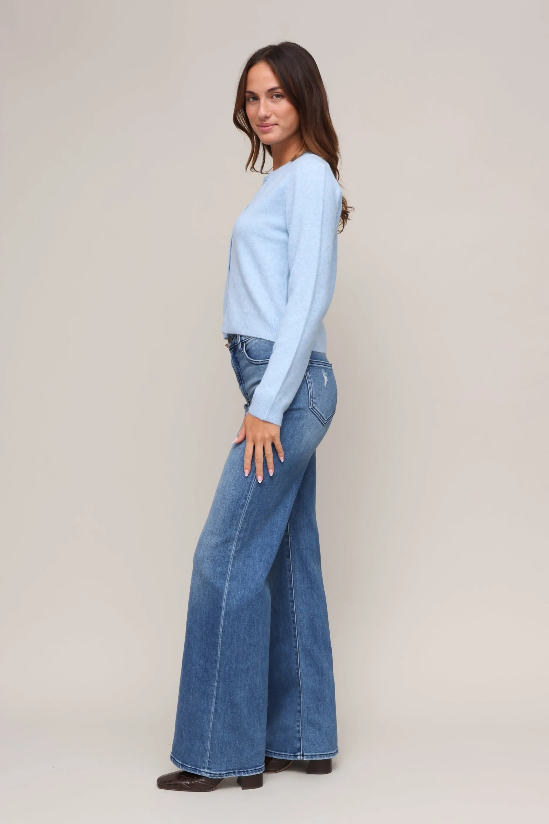 High Rise 90s Vintage Flare sold by Mixology product image thumbnail 3