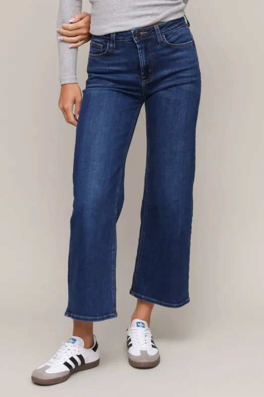 High Rise Wide Leg Crop sold by Mixology