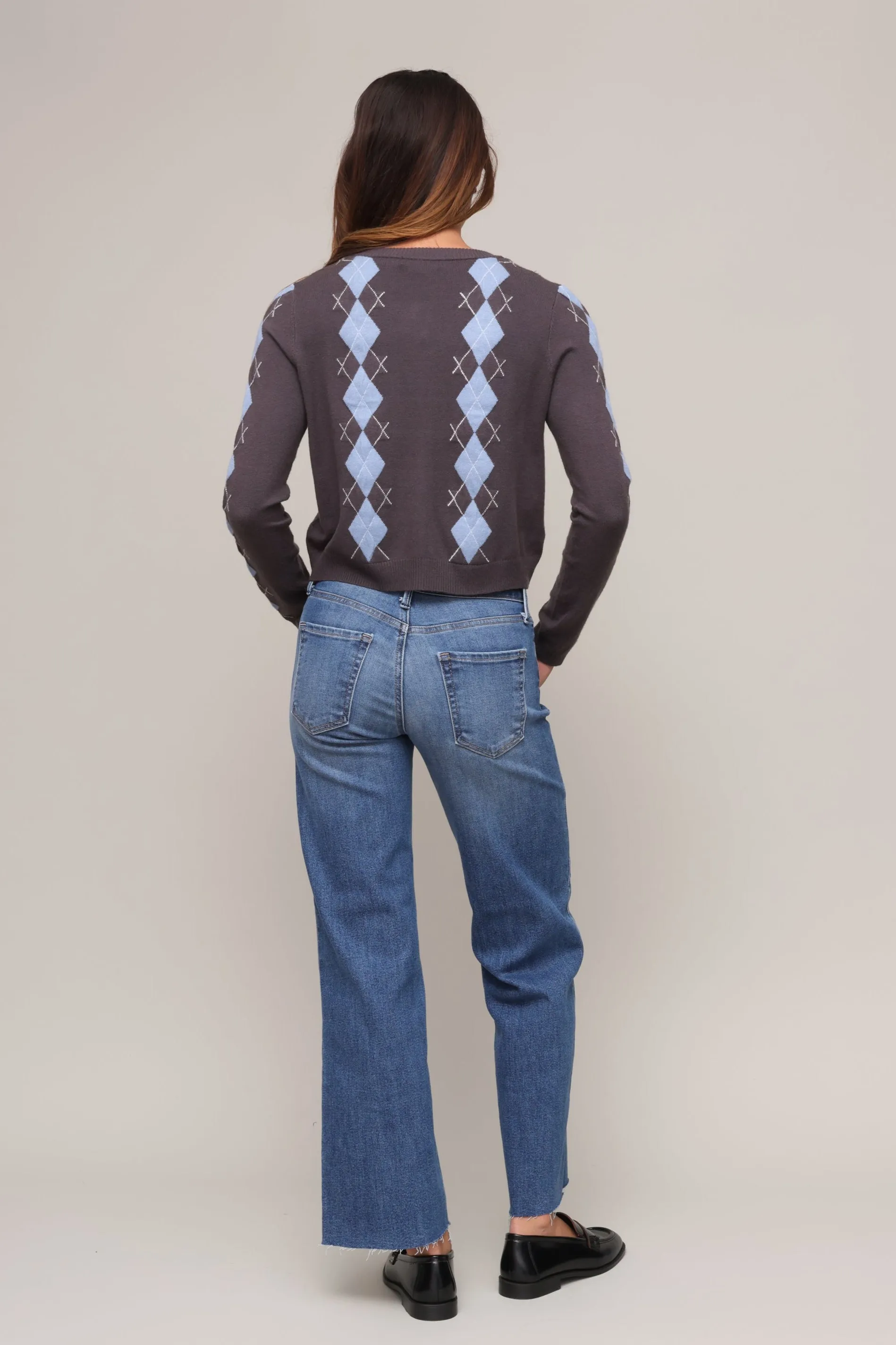 Ainsley Argyle Cardigan sold by Mixology product image thumbnail 4