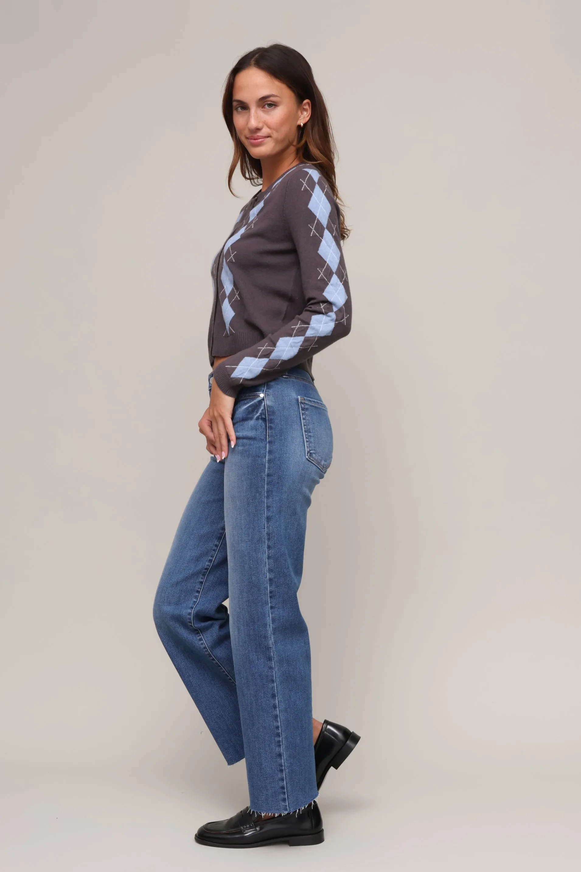 Ainsley Argyle Cardigan sold by Mixology product image thumbnail 3