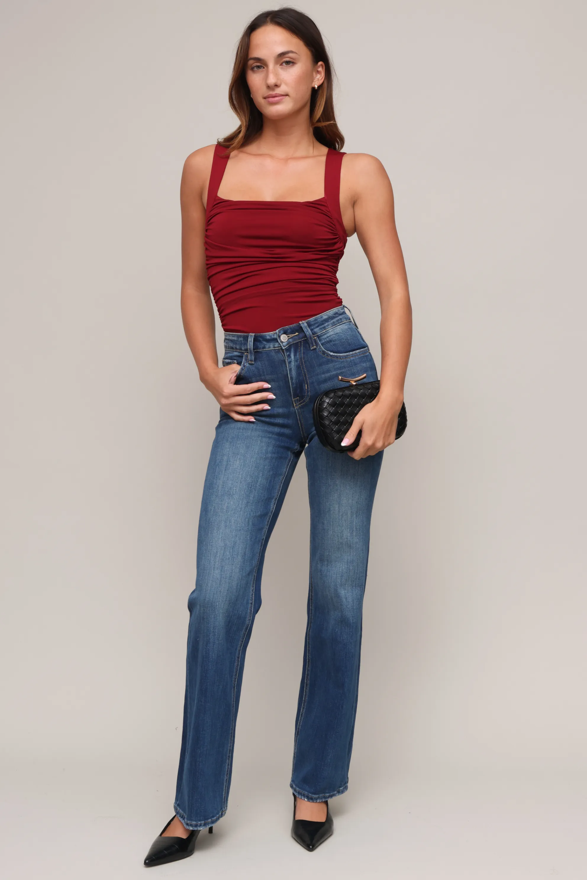 Rya Woven clutch sold by Mixology product image thumbnail 2