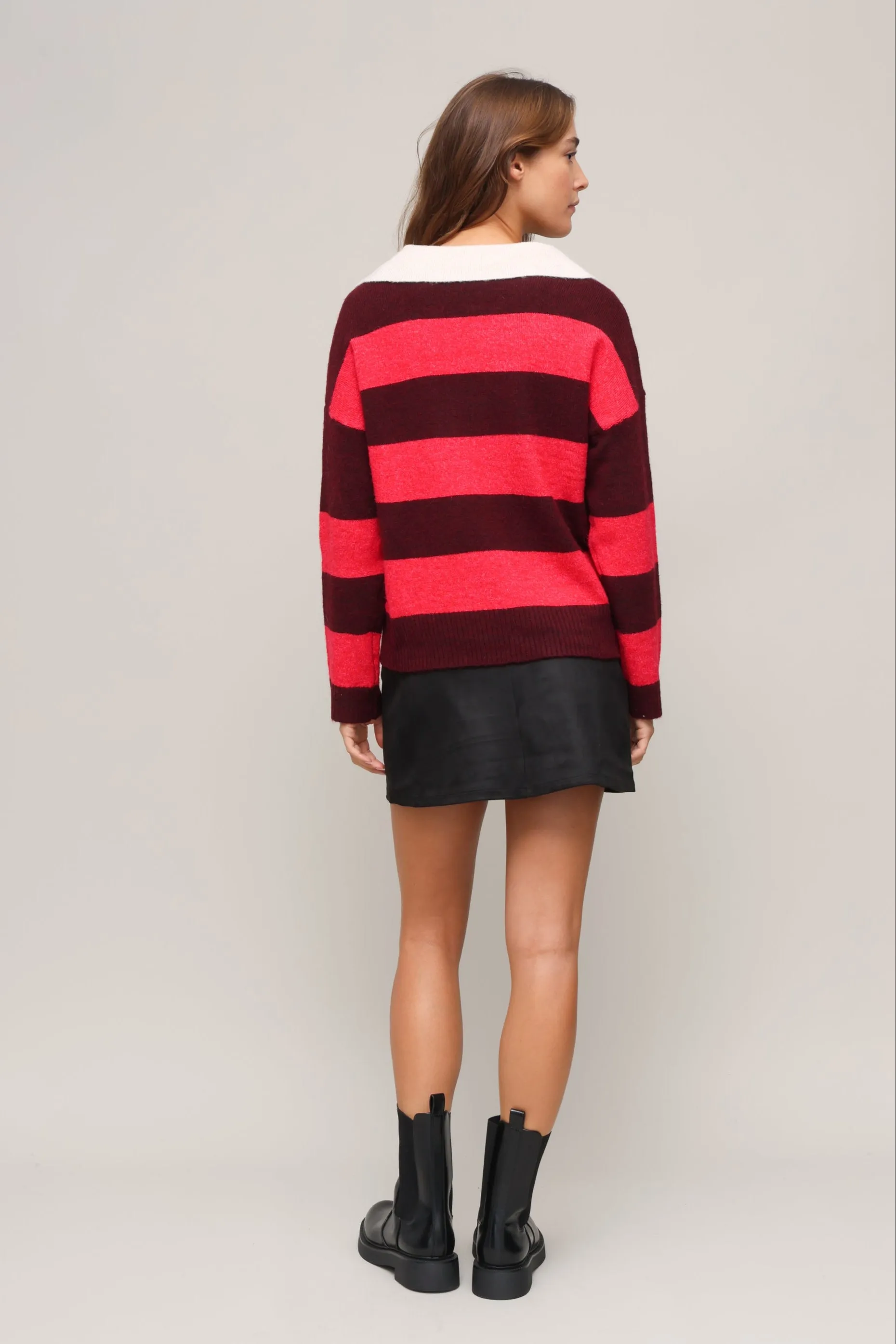Tara Stripe Sweater sold by Mixology product image thumbnail 4